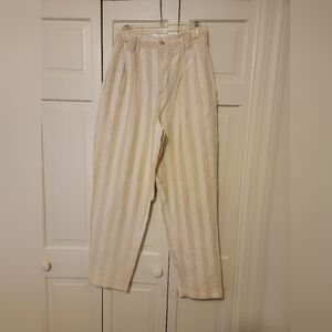 Palmetto's Women Striped Pants Size 13 EUC